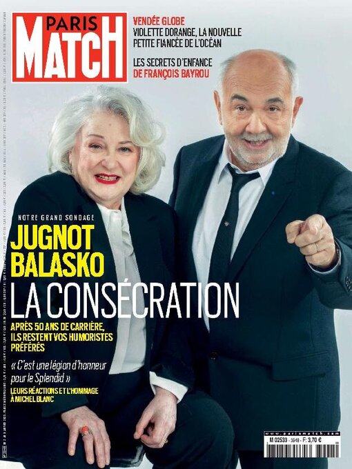 Title details for Paris Match by Lagardere Media News - Available